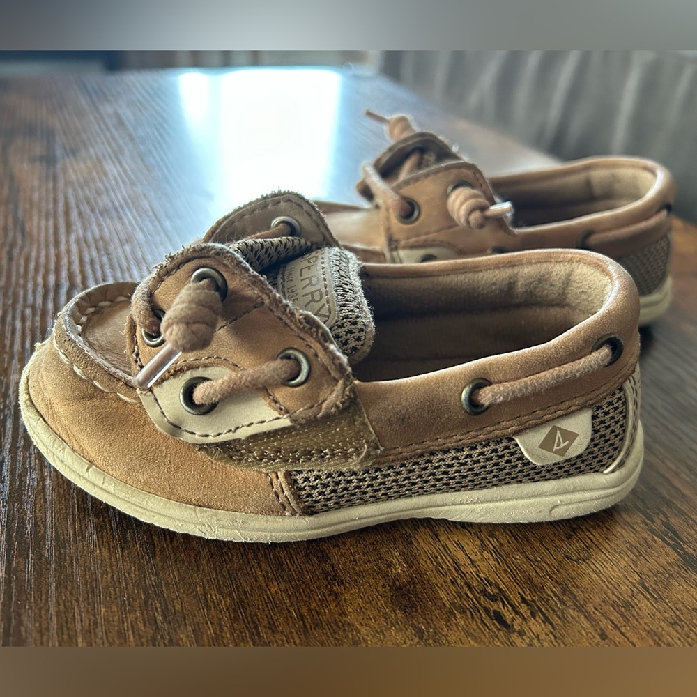 Sperry boat shoes, toddler size 7